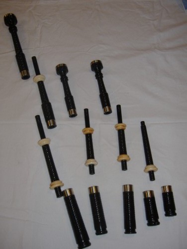 Circla 1890 Gleas Refurbished Bagpipes with great tone and stability