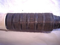 Bagpipe crack Repair - Before