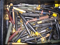 The New Zealand bagpipe Co. supplies handmade wasp drone reeds - offerings to the Gods of Sound
